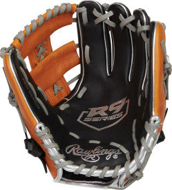 RAWLINGS "R9 BASEBALL" CONTOUR SERIES BASEBALL GLOVE 11" RHT