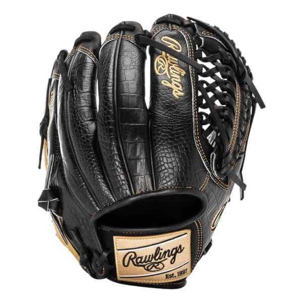 RAWLINGS HEART OF THE HIDE SERIES 11.75" CROC SKIN BASEBALL GLOVE RHT - PROR205-4B