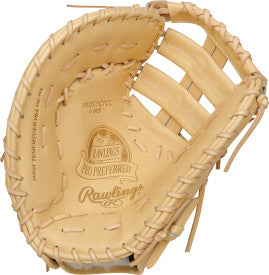 RAWLINGS "PRO PREFERRED" SERIES-FIRST BASE MITT BASEBALL GLOVE 13" LHT
