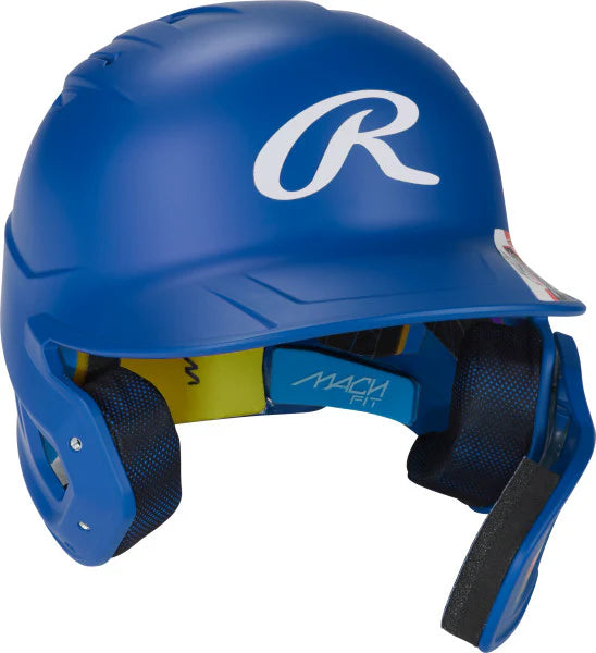 Rawlings Mach Fit Batting Helmet With Reversilble Extension