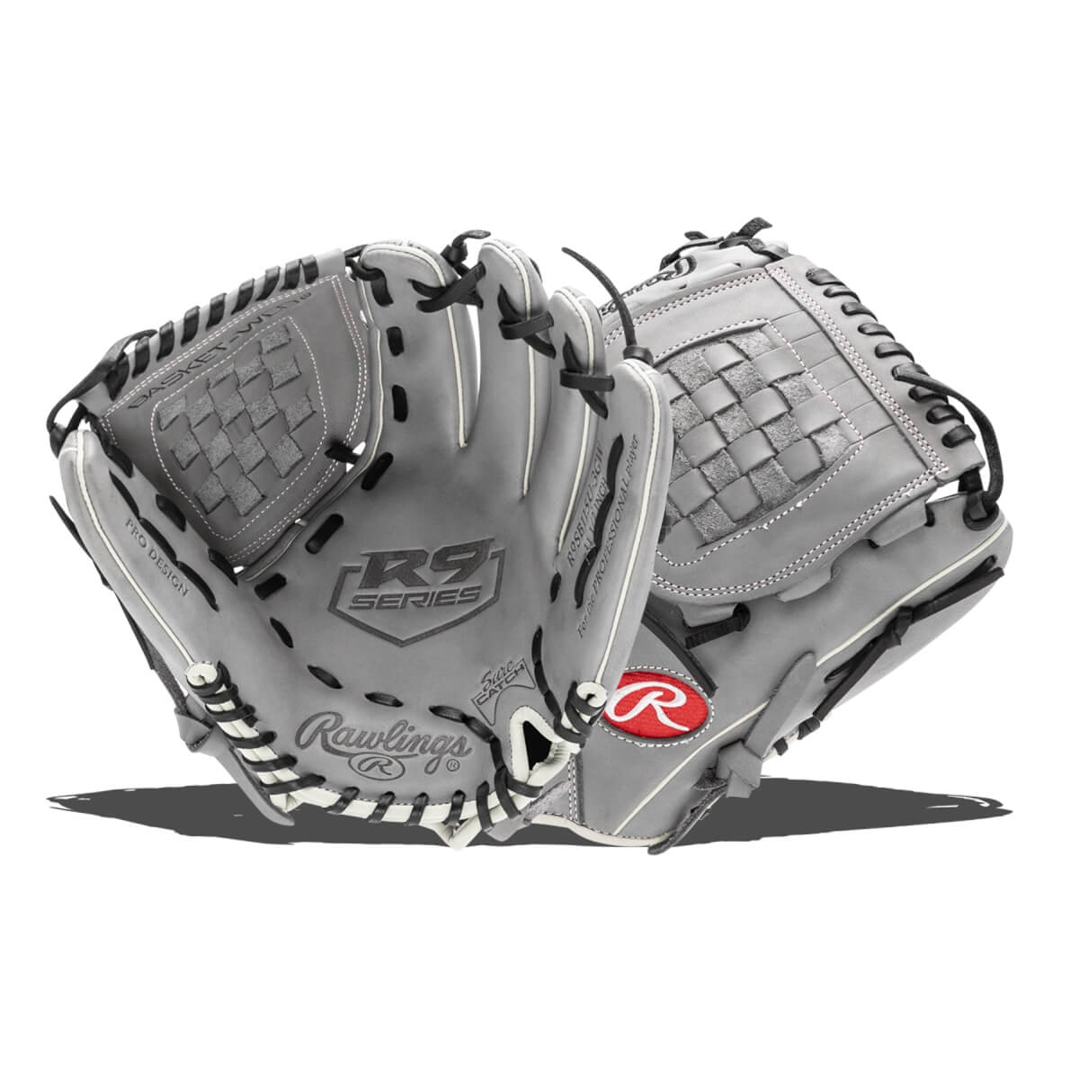 Rawlings R9 ContoUR 11.5" Fastpitch Softball Glove - R9SB115U-3GW