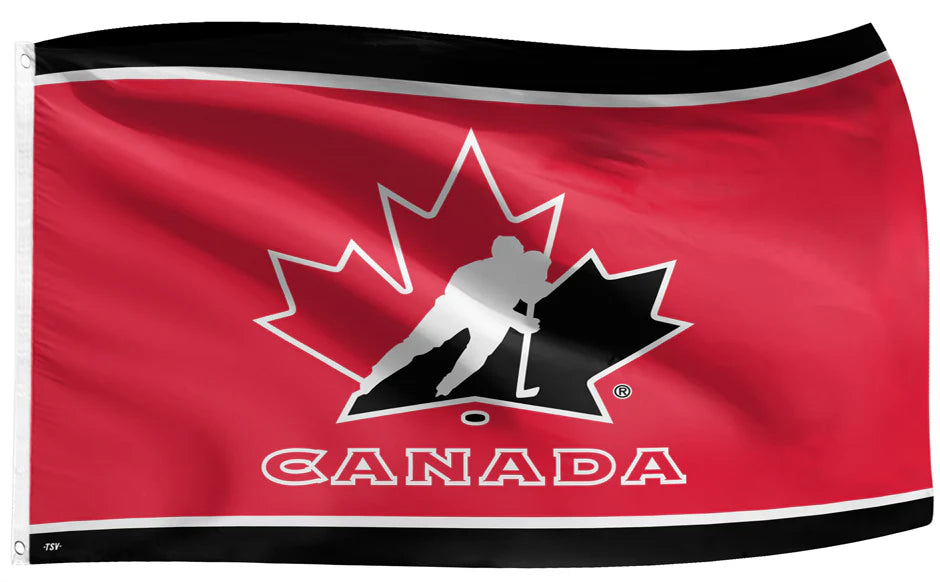 Inglasco Team Canada Hockey Official 3'x5' FLAG