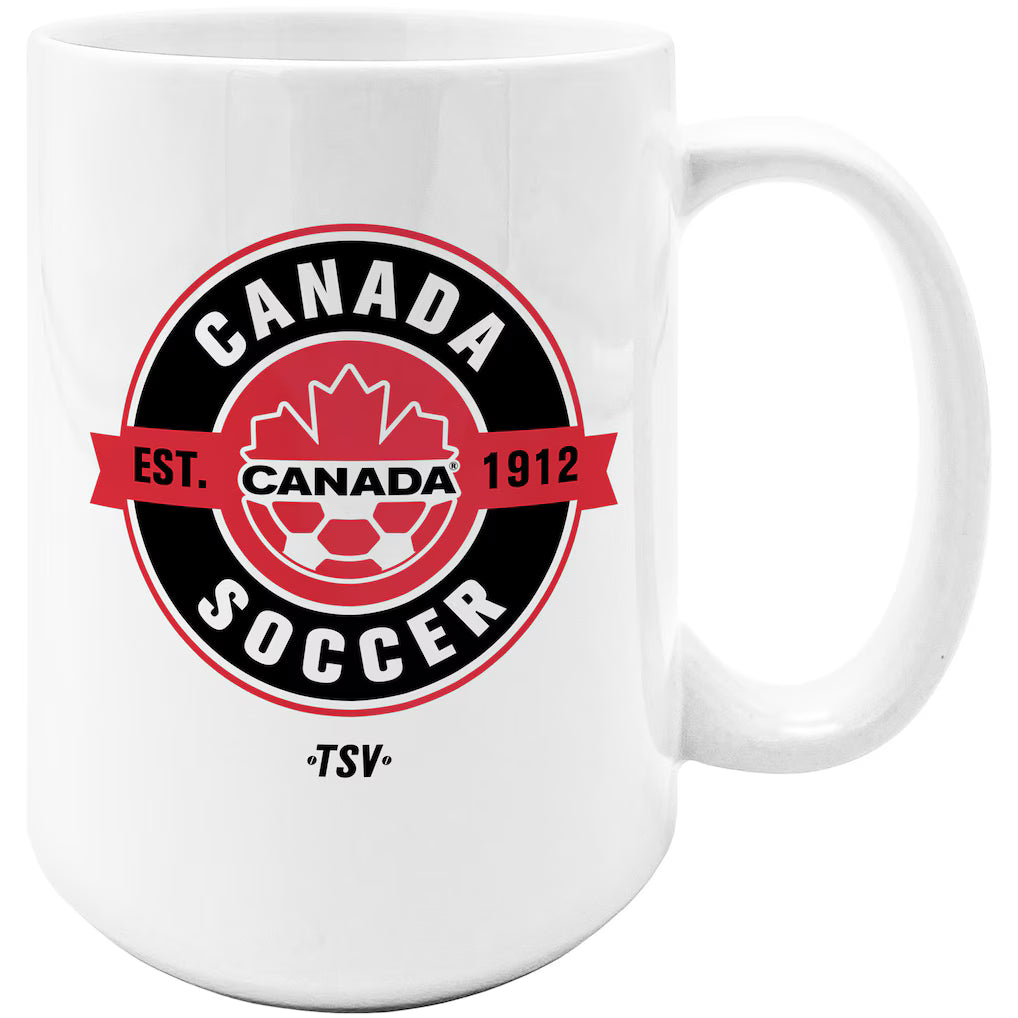Inglasco Canada Soccer 15oz. Sublimated Coffee Mug