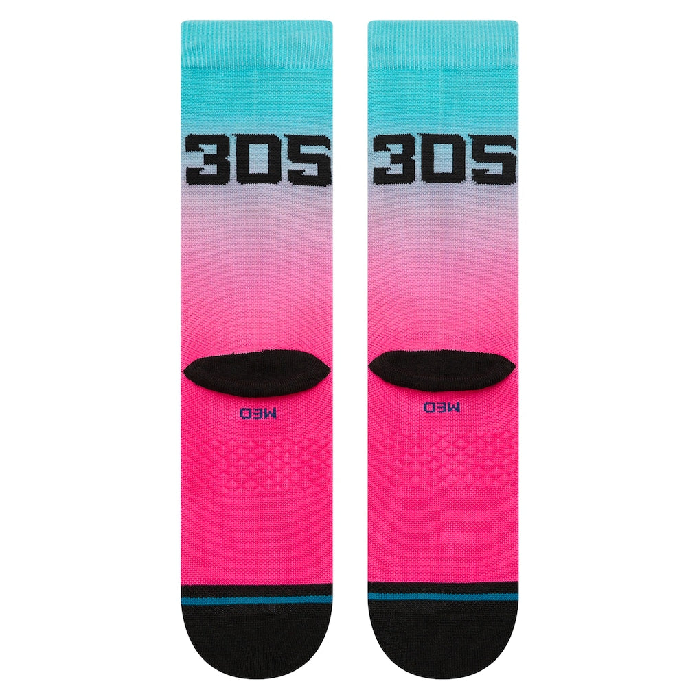 Stance Miami Marlins Pink 2025 City Connect Crew Socks