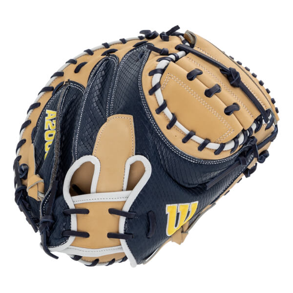 Wilson A2000® Winter 2024 1734 Super Skin 34” Baseball Catcher’s Mitt - WBW10253134