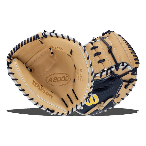 Wilson A2000® Winter 2024 1734 Super Skin 34” Baseball Catcher’s Mitt - WBW10253134