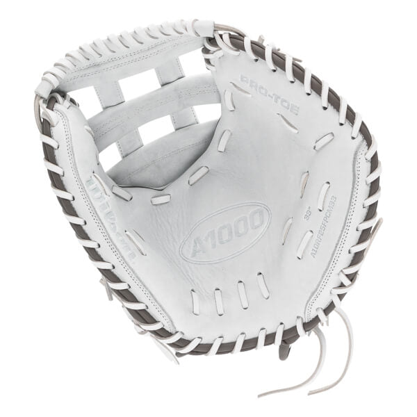 WILSON A1000® 2024-2025 CM33 33” Fastpitch Softball Catcher’s Mitt RHT - WBW10260033