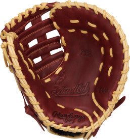 RAWLINGS "SANDLOT" SERIES-FIRST BASE MITT BASEBALL GLOVE 12 1/2" LHT