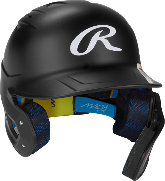 Rawlings Mach Fit Batting Helmet With Reversilble Extension