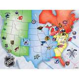 Masterpieces NHL Hockey Map 500 Piece Jigsaw Puzzle