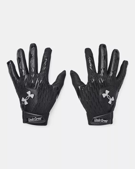 Boys' UA Clean Up Batting Gloves