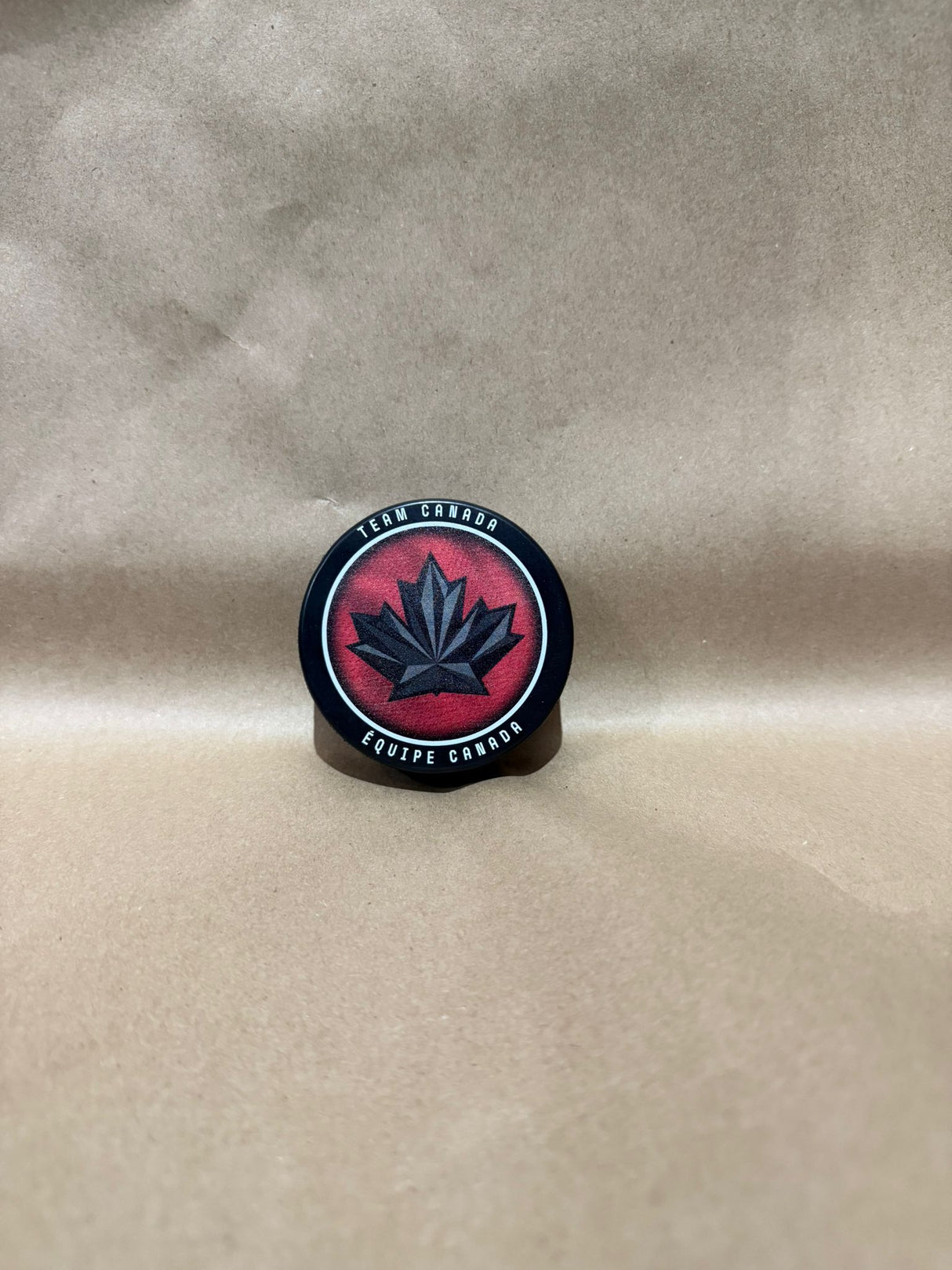 INGLASCO TEAM CANADA AWAY MESH SOUVENIR PUCK