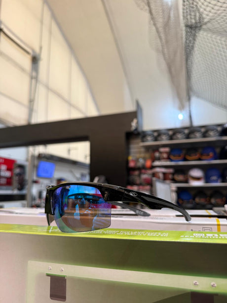 Rawlings Adult Sunglasses Black/Blue Mirror