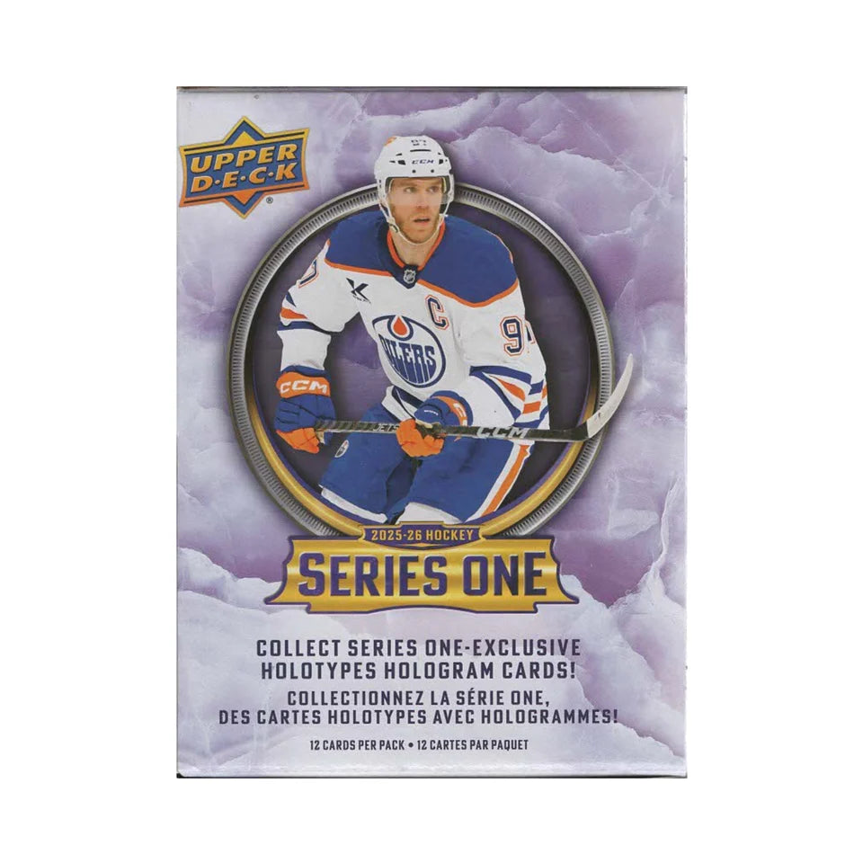 2025-26 Upper Deck Series 1 NHL Hockey Gravity Feed - Single Card Pack