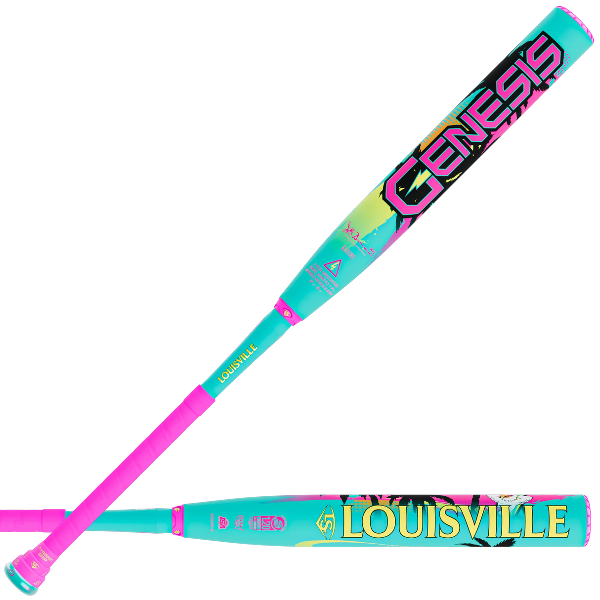 Louisville Slugger 2026 Genesis Scott Hartling 3.0 2 Piece Endload 13" Slo-Pitch Bat - WL2600501