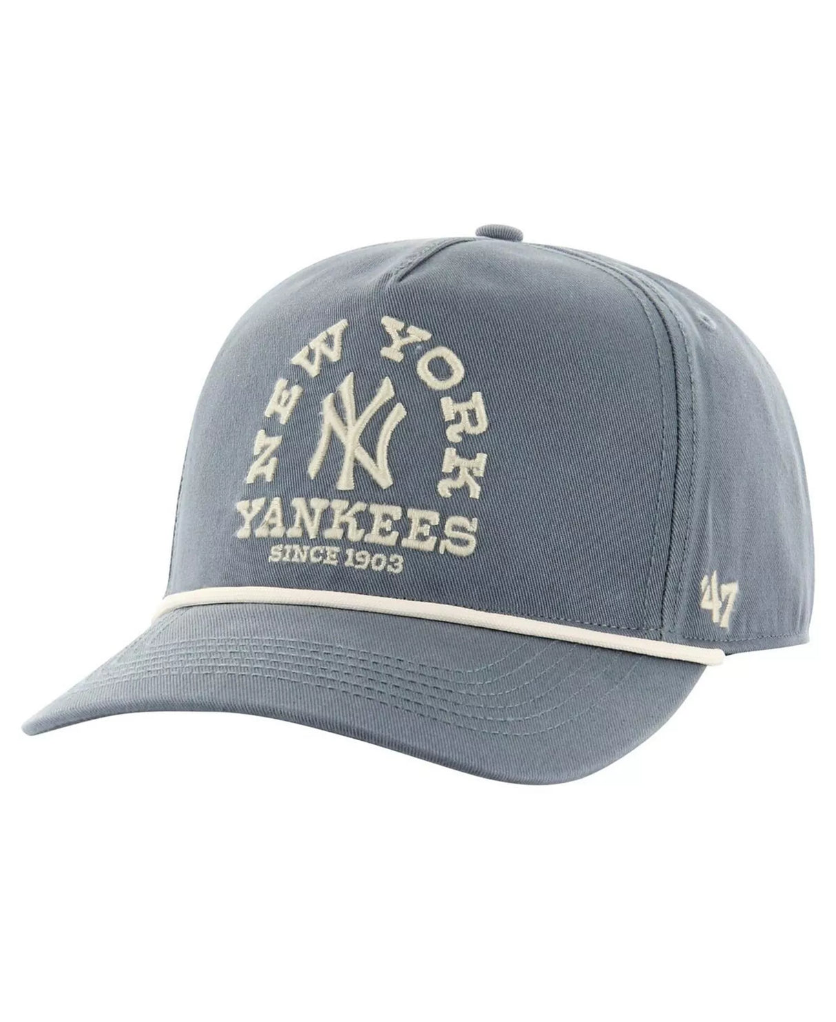 '47 Brand Men's Light Blue New York Yankees Canyon Ranchero Hitch Adjustable Hat