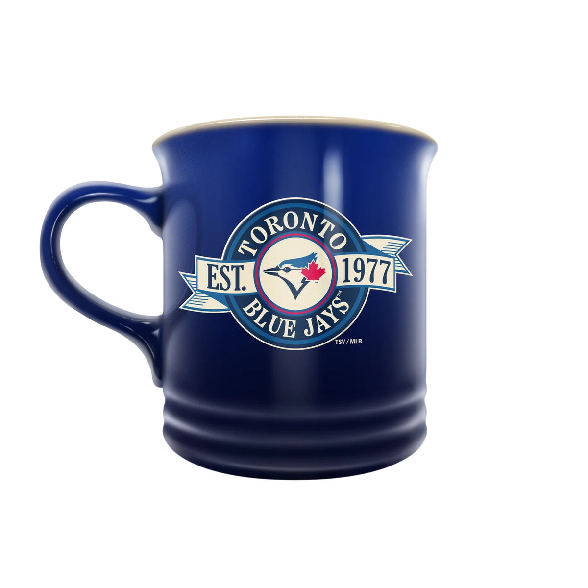 Inglasco MLB Toronto Blue Jays 14 oz Stoneware Mug Banner Design