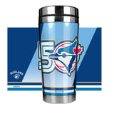 Inglasco MLB 16 Oz Stainless Steel Tumbler - Toronto Blue Jays 50TH Season