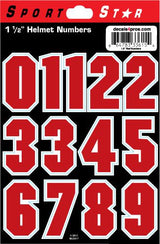 Sports Star Gear Helmet Decals