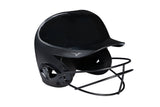 Mizuno MVP Series Solid Batting Helmet with Fastpitch Softball Mask