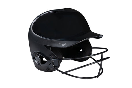 Mizuno MVP Series Solid Batting Helmet with Fastpitch Softball Mask