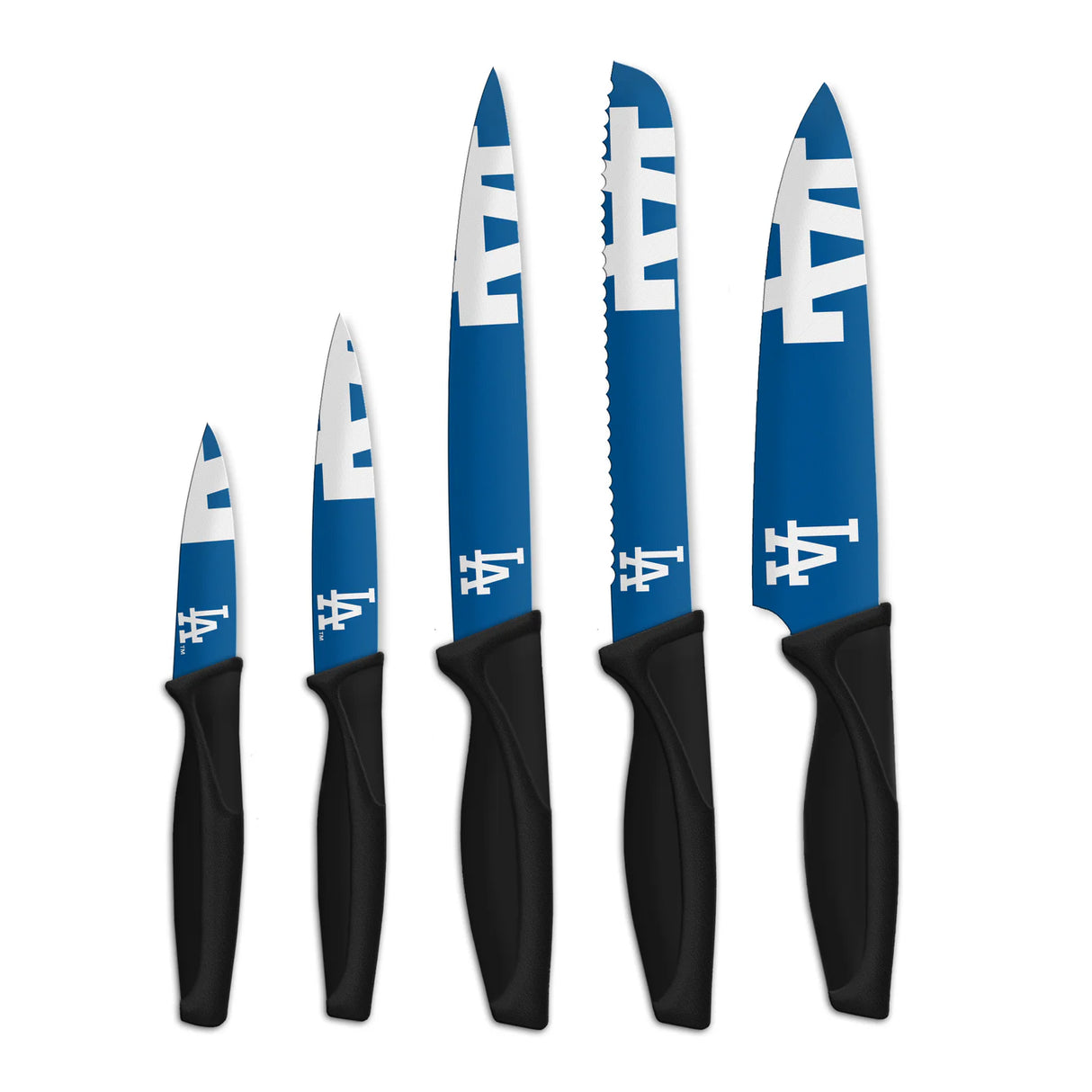 Inglasco MLB LA Dodgers 5-pc Kitchen Knives