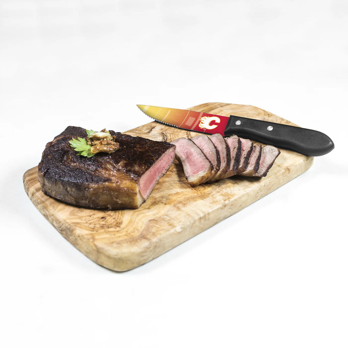 Inglasco NHL Calgary Flames 4-pc Steak Knives