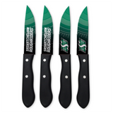 Inglasco CFL Saskatchewan Roughriders 4-pc Steak Knives