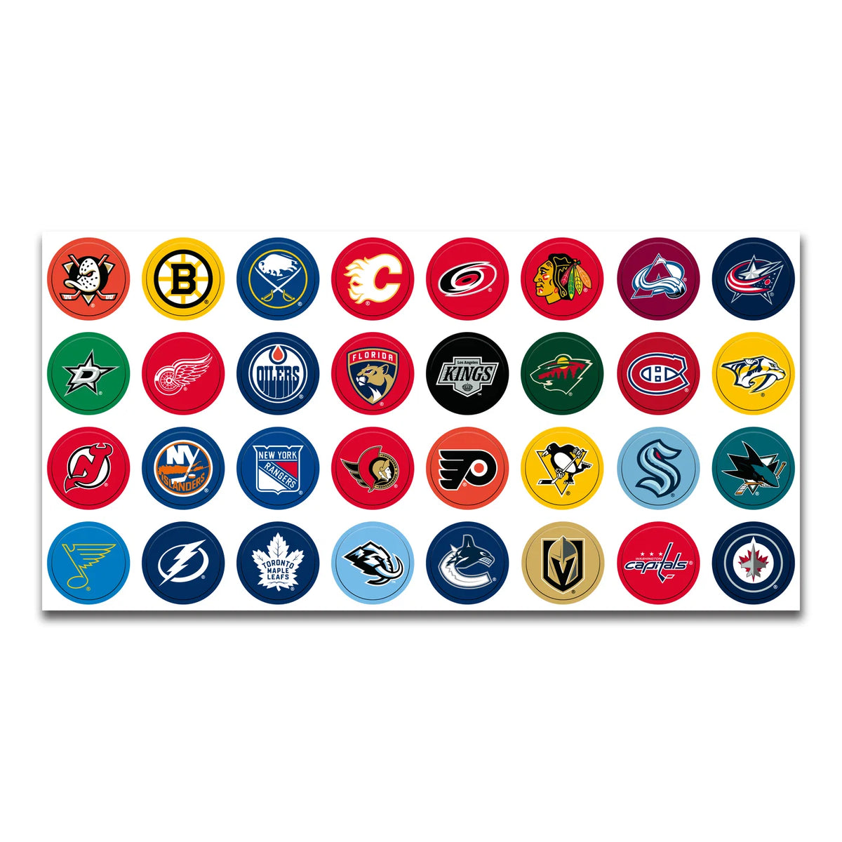 Inglasco NHL Magnetic Standing Board