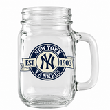 Inglasco 14 oz Mason Jar Glass with Handle