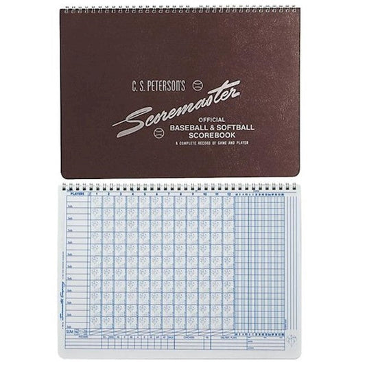ORIGINAL SCOREMASTER SCOREBOOK – Bullpen Sports