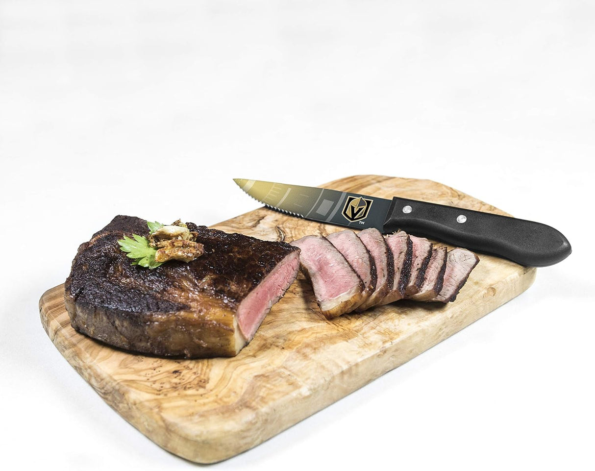 Inglasco NHL Vegas Golden Knights Steak Knife Set