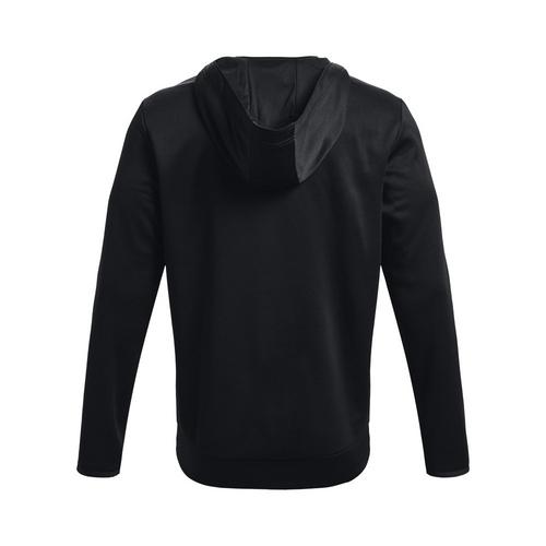 Under Armour Men's Black/White Baseball Graphic Pullover Hoodie In Medium