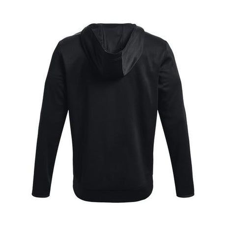 Under Armour Men's Black/White Baseball Graphic Pullover Hoodie In Medium