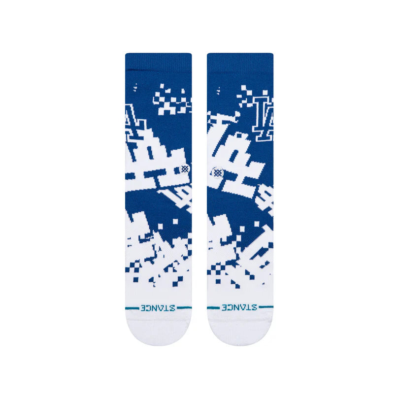 Stance Pixel Los Angeles Dodgers Socks