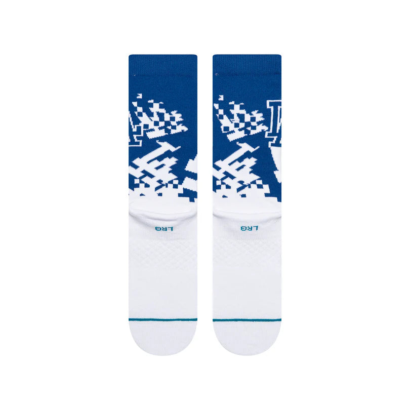 Stance Pixel Los Angeles Dodgers Socks