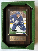 Auston Matthews 4 X 6 Hockey Card Plaque