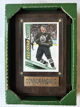 Connor McDavid 4 X 6 Hockey Card Plaque