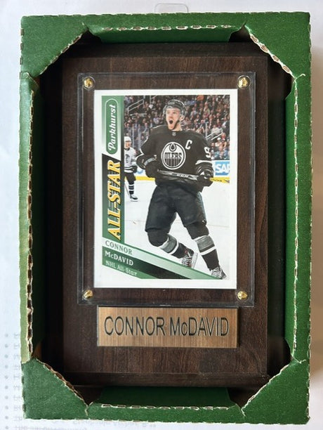 Connor McDavid 4 X 6 Hockey Card Plaque