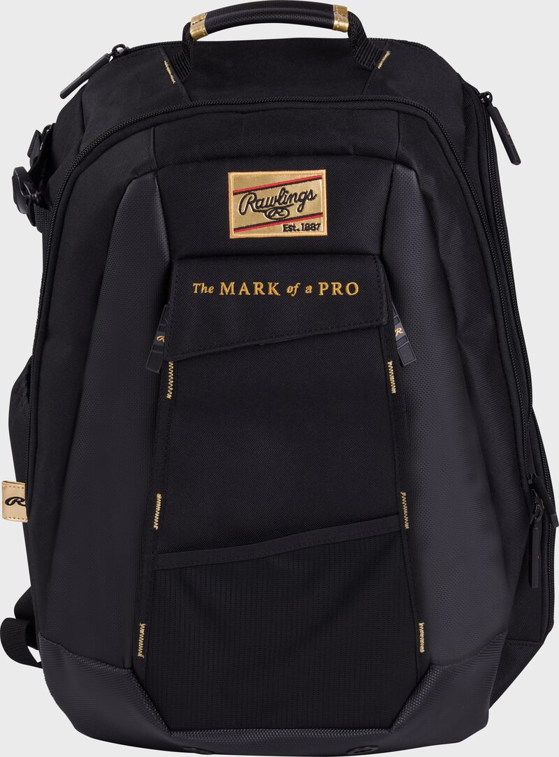 RAWLINGS GOLD COLLECTION UTILITY BACKPACK - BLACK