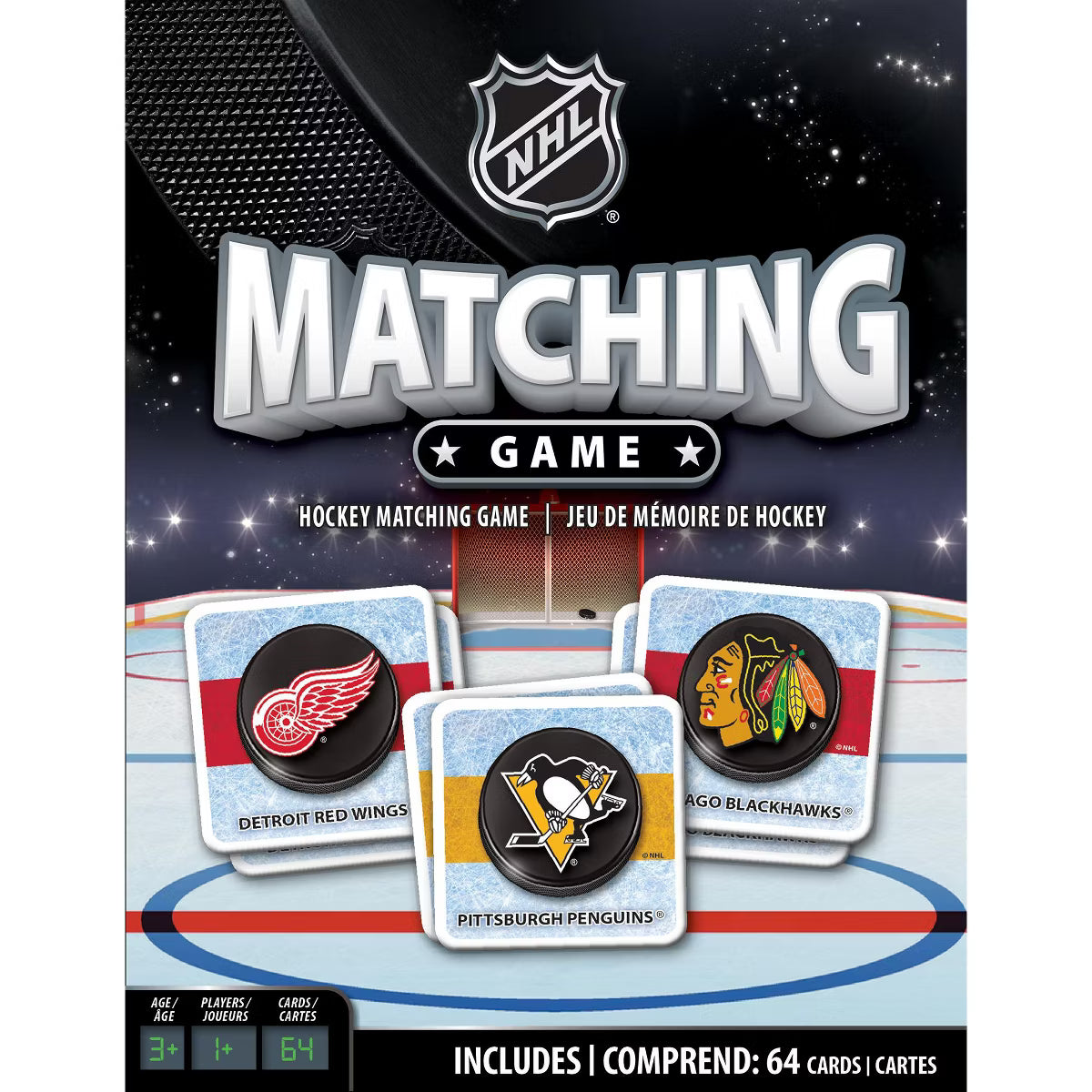MasterPieces Officially Licensed NHL Matching Game for Kids and Families