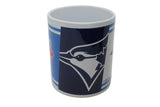 Inglasco MLB Toronto Blue Jays 11oz Sideline Ceramic Coffee Mug