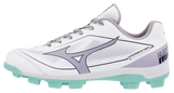 2027 Mizuno Girl's CushionRevo Finch Jr Molded Cleats