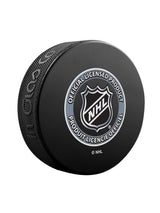Inglasco NHL Calgary Flames Jersey Design Collector Hockey Puck