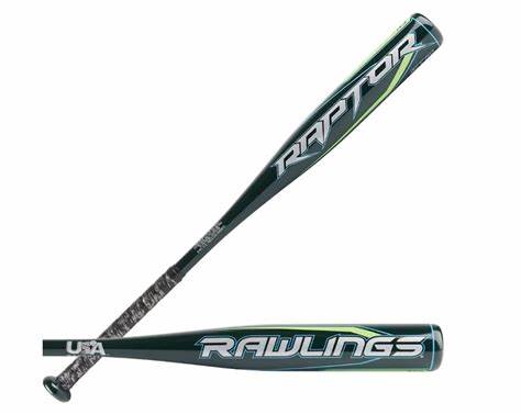 RAWLINGS RAPTOR -10 (2 1/4" BARREL) USABB BASEBALL BAT 26"/16oz