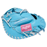 Rawlings 2027 Heart of the Hide 34" Fastpitch Softball Catcher's Mitt - PROCM34FP-24CBW
