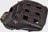 RAWLINGS HEART OF THE HIDE CROC LEATHER OUTFIELD BASEBALL GLOVE 12.75" LHT - PROR3319-6DS