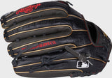 RAWLINGS HEART OF THE HIDE CROC LEATHER OUTFIELD BASEBALL GLOVE 12.75" LHT - PROR3319-6DS