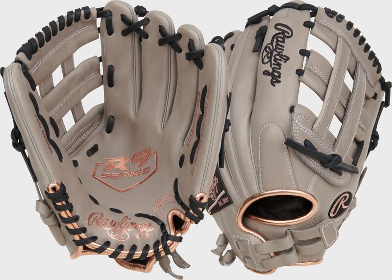 RAWLINGS R9 SOFTBALL SERIES SOFTBALL GLOVE - CONTOUR FIT 12" RHT