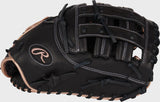 RAWLINGS R9 FASTPITCH SERIES FIRST BASE MITT 12.5" RHT - R9SBFBM-17B